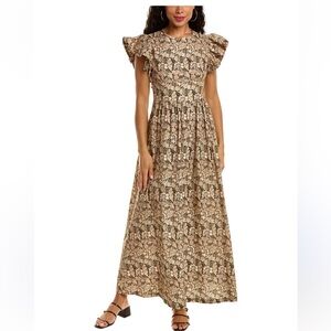 O.P.T Tapestry Floral Martinelli Maxi Dress Neutral Floral Tuckernuck Medium